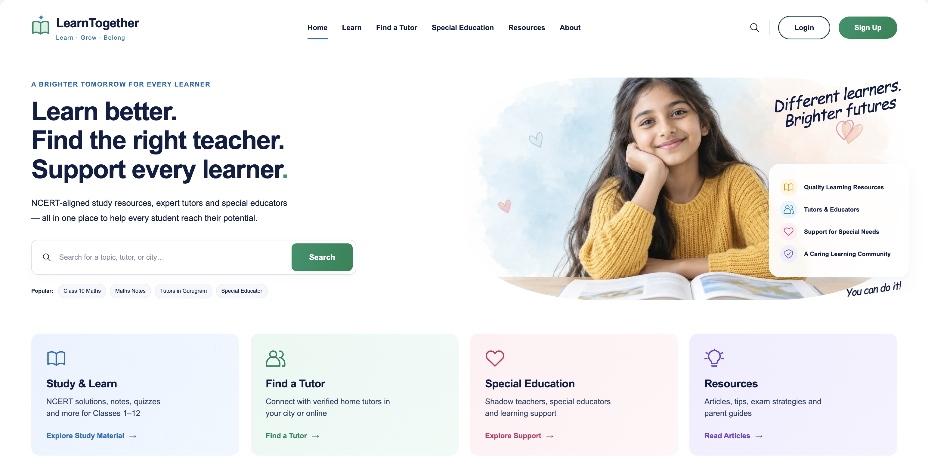LearnTogether — Learning & Special Education